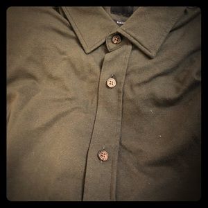 Hugo Boss Olive Green Men’s Shirt